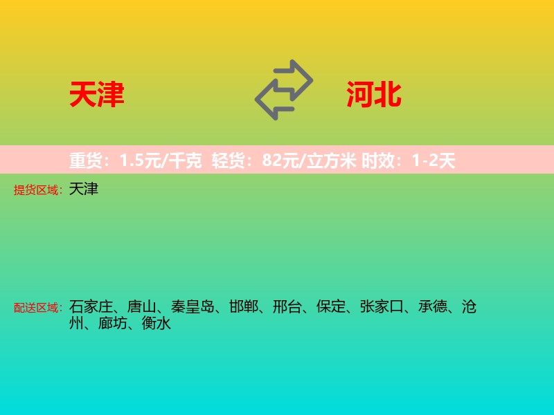 天津到河北长途搬家