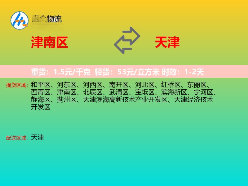 津南区到天津长途搬家