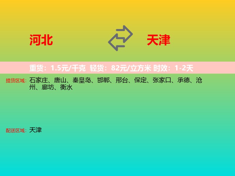 河北到天津长途搬家