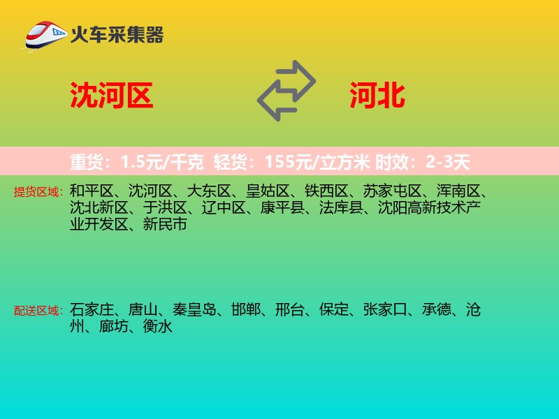 沈河区到河北长途搬家