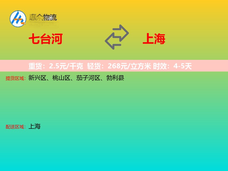 七台河到上海长途搬家