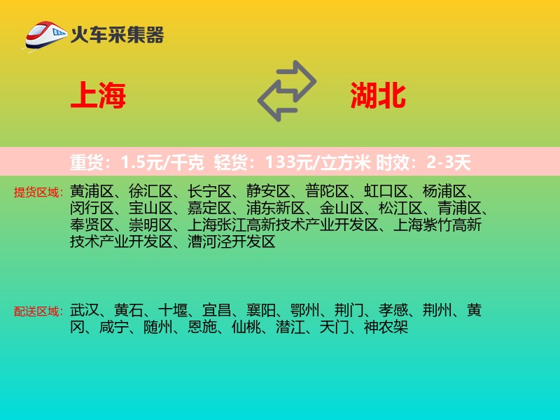 上海到湖北长途搬家