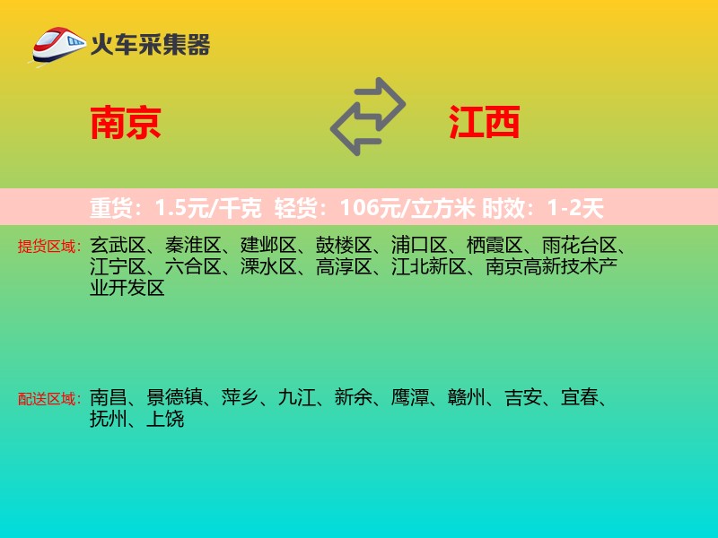 南京到江西长途搬家