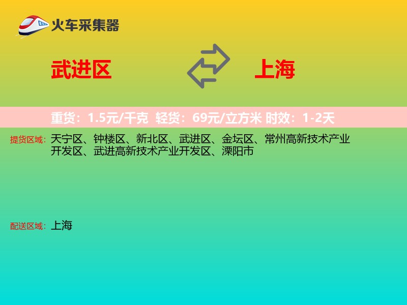 武进区到上海长途搬家