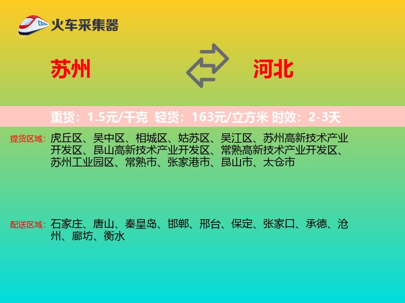 苏州到河北长途搬家