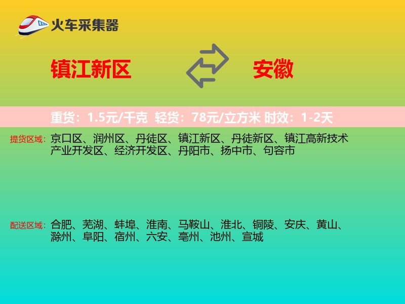 镇江新区到安徽长途搬家