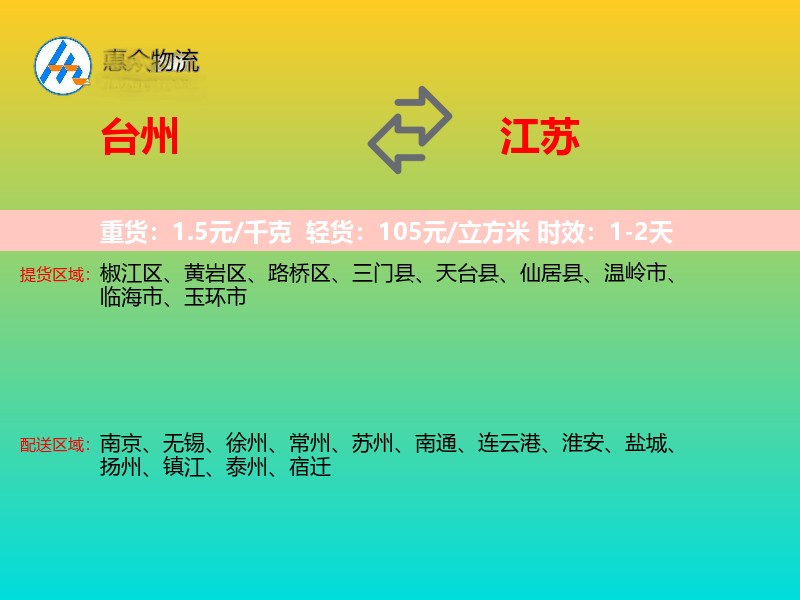 台州到江苏长途搬家
