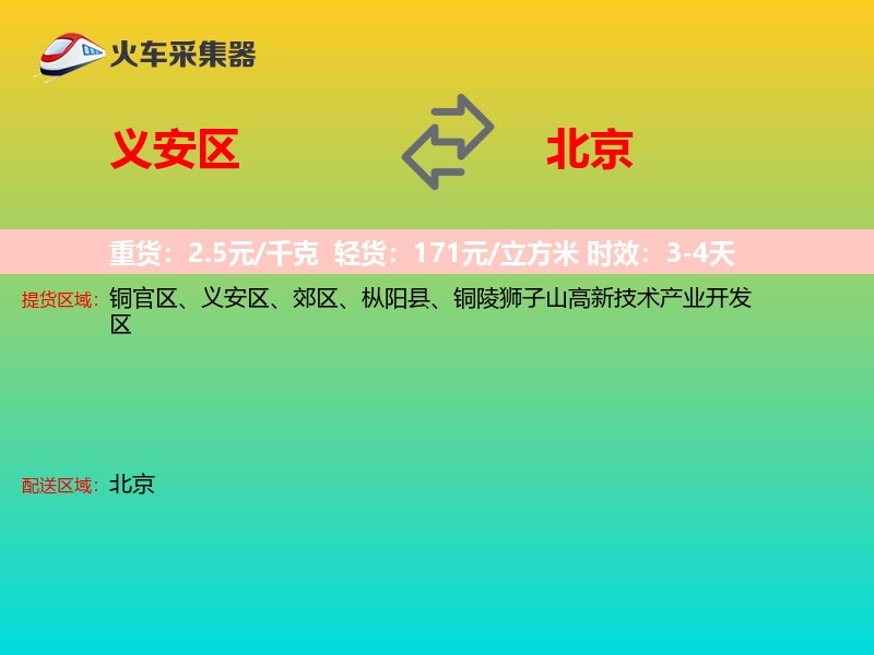 义安区到北京长途搬家