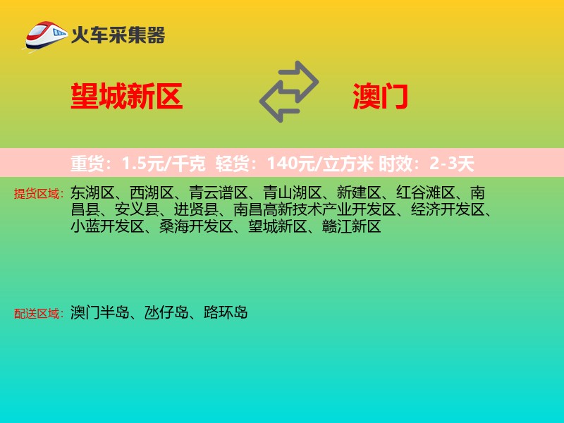望城新区到澳门轿车托运