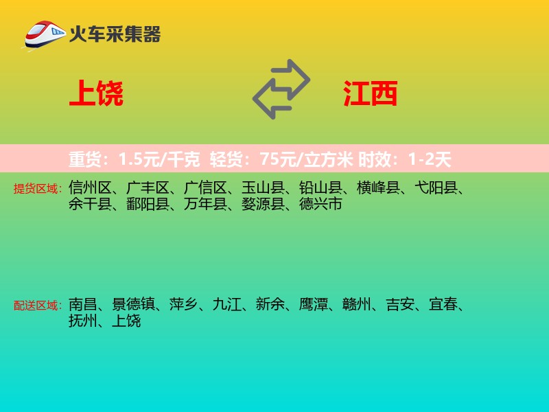 上饶到江西长途搬家