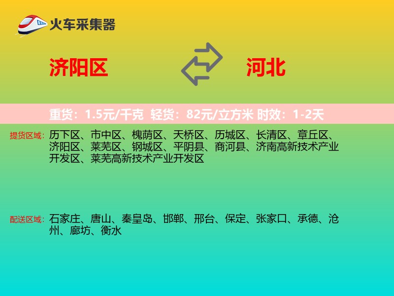 济阳区到河北长途搬家