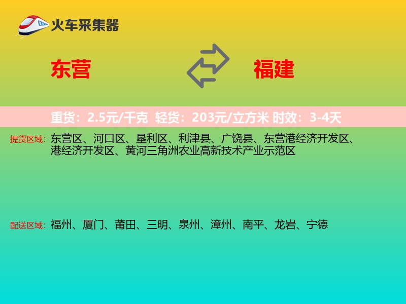 东营到福建长途搬家