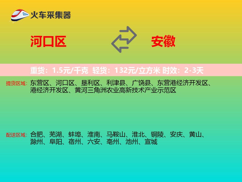 河口区到安徽长途搬家