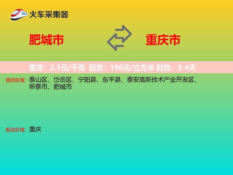肥城市到重庆市轿车托运