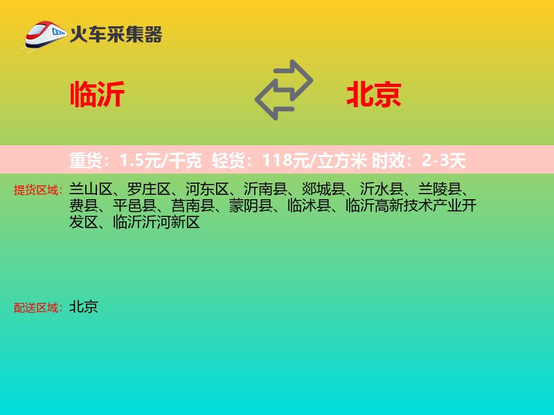 临沂到北京长途搬家
