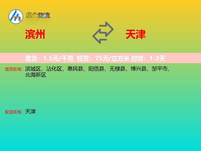 滨州到天津轿车托运