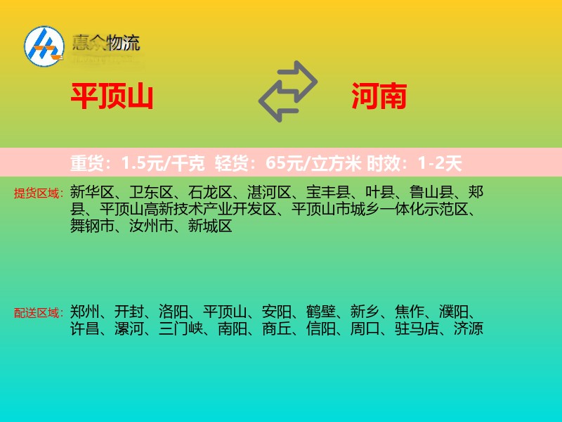 平顶山到河南轿车托运