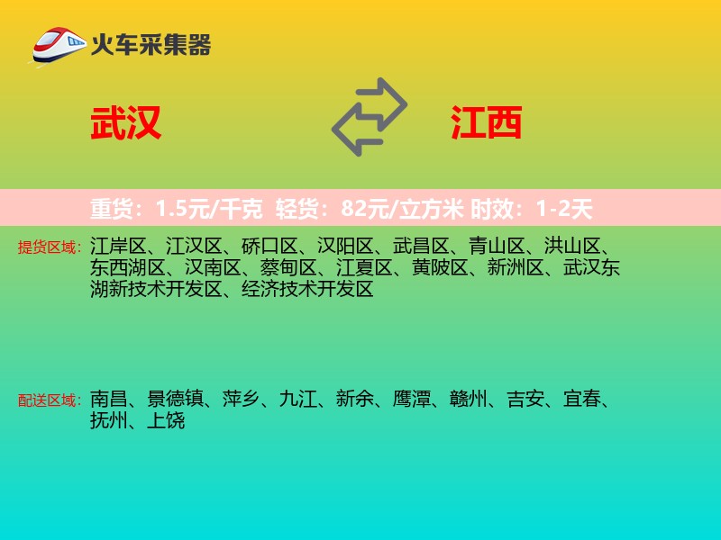 武汉到江西长途搬家