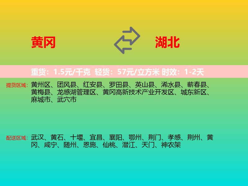 黄冈到湖北长途搬家