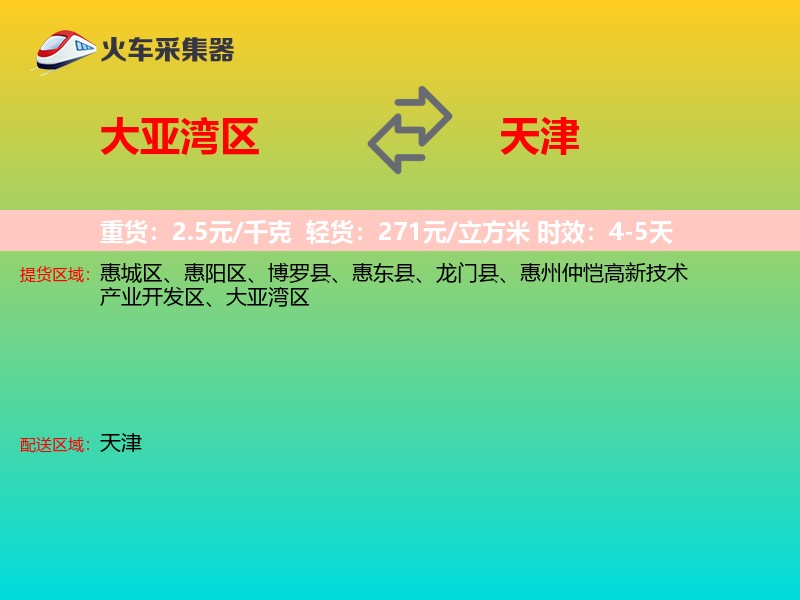 大亚湾区到天津长途搬家