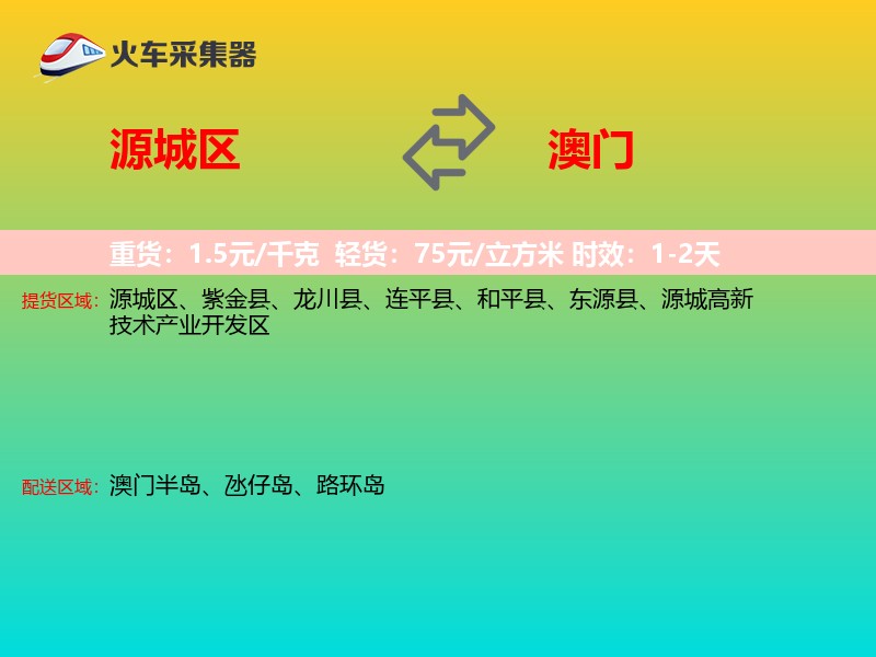 源城区到澳门长途搬家