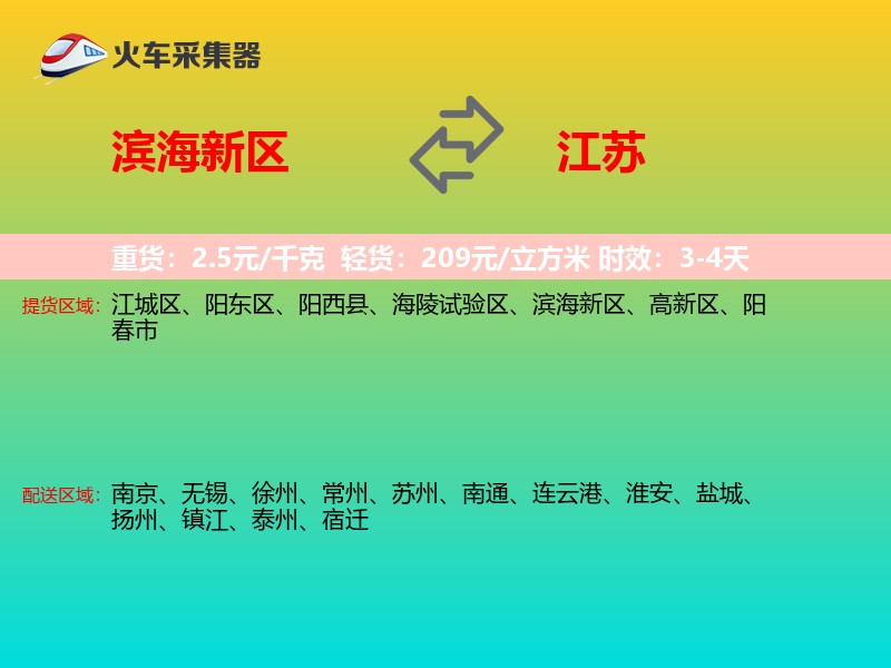 滨海新区到江苏长途搬家