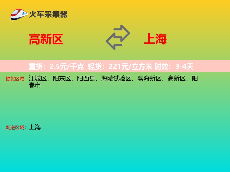 高新区到上海长途搬家