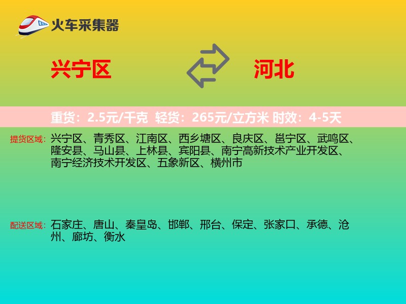 兴宁区到河北长途搬家