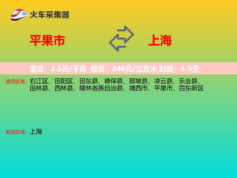 平果市到上海轿车托运