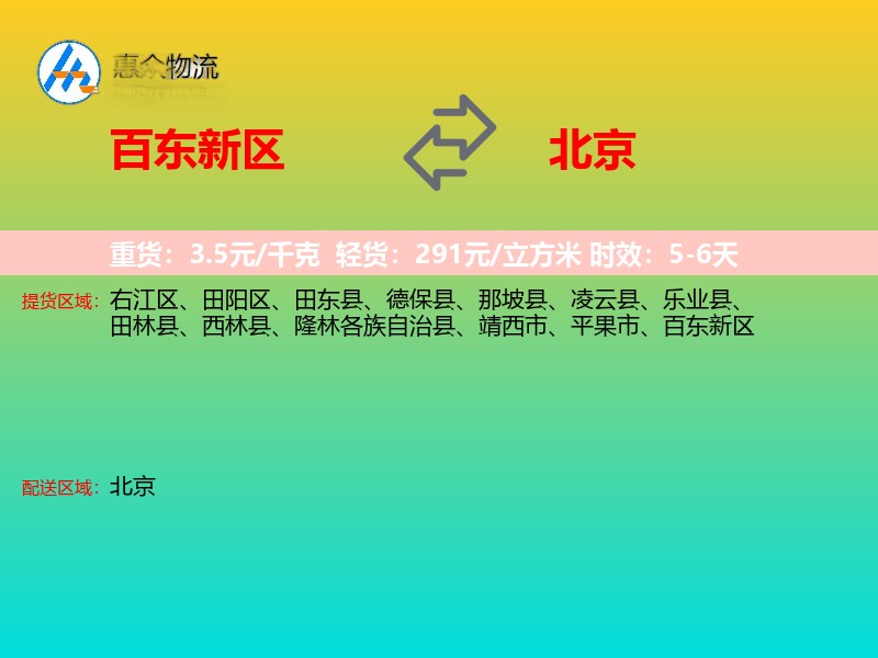 百东新区到北京长途搬家