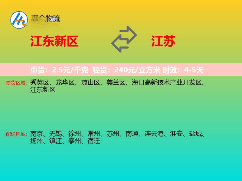 江东新区到江苏长途搬家