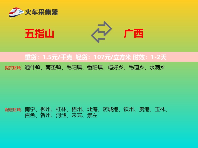 五指山到广西轿车托运