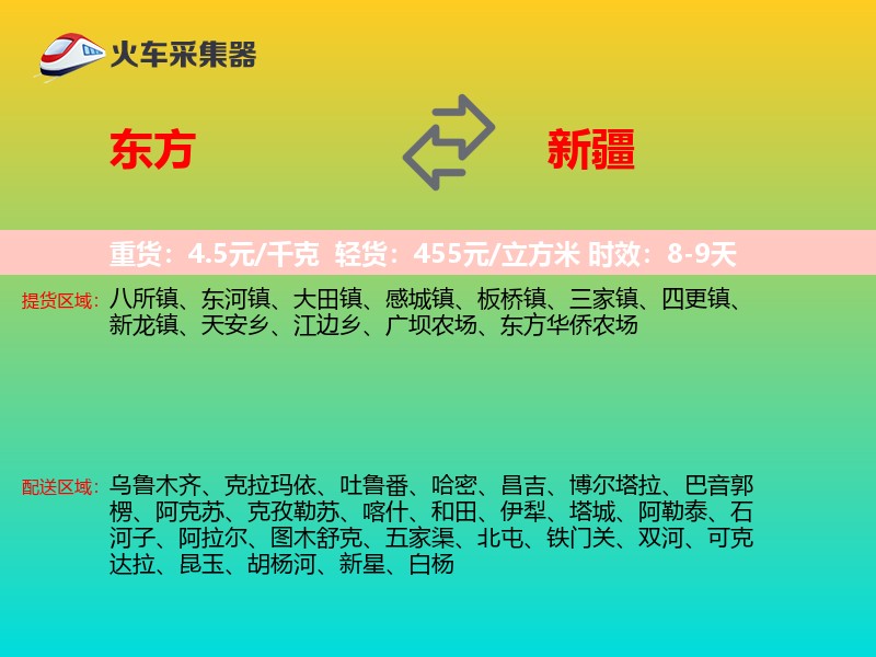 东方到新疆长途搬家