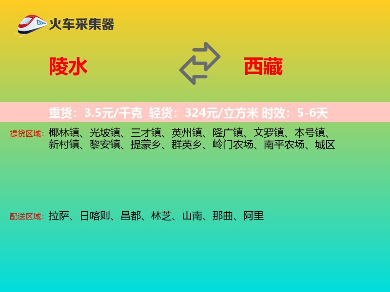 陵水到西藏长途搬家