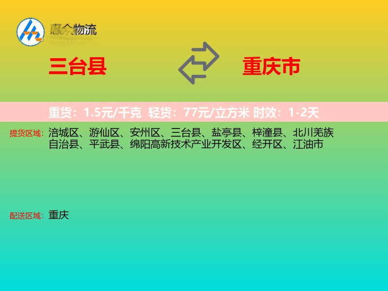 三台县到重庆市长途搬家