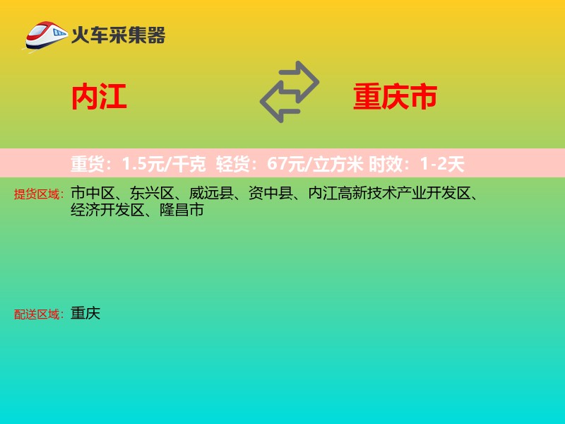 内江到重庆市长途搬家