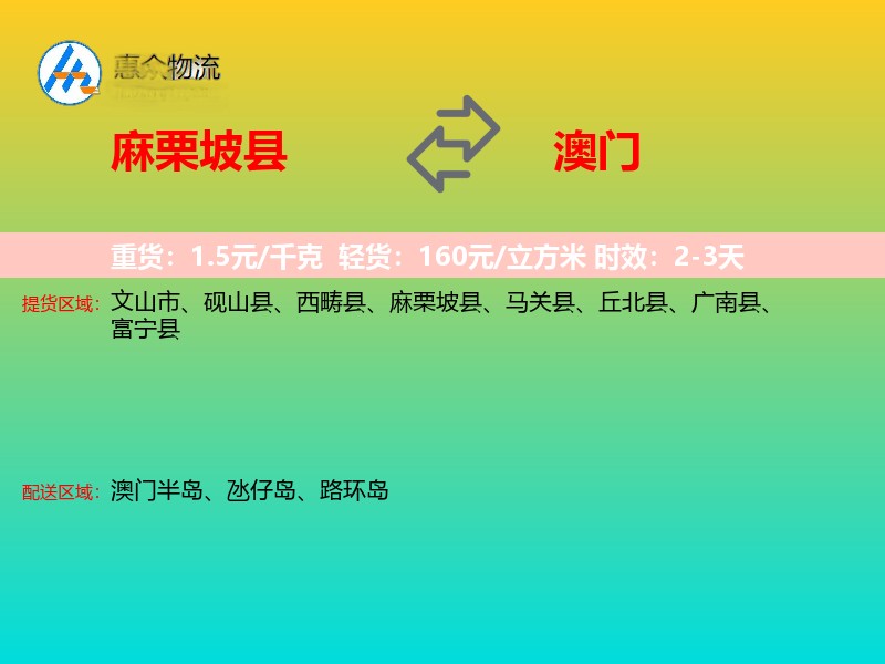 麻栗坡县到澳门长途搬家