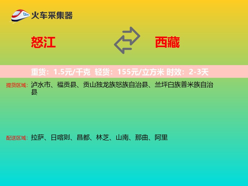 怒江到西藏长途搬家
