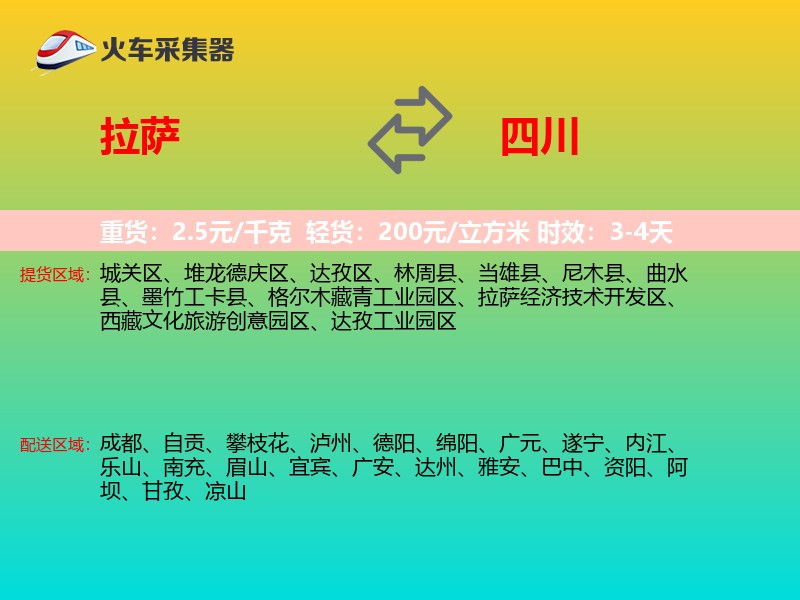 拉萨到四川长途搬家