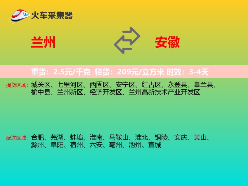 兰州到安徽轿车托运