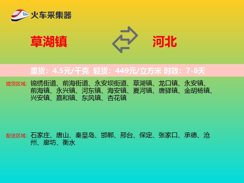 草湖镇到河北长途搬家