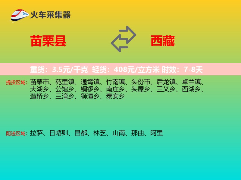 苗栗县到西藏长途搬家